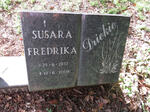 HOLTZHAUZEN  Susara Fredrika 1932-2009