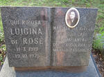 ROSÉ Luigina, de 1919-1975