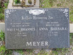 MEYER Willem Johannes 1923-1980 & Anna Barbara 1930-1987