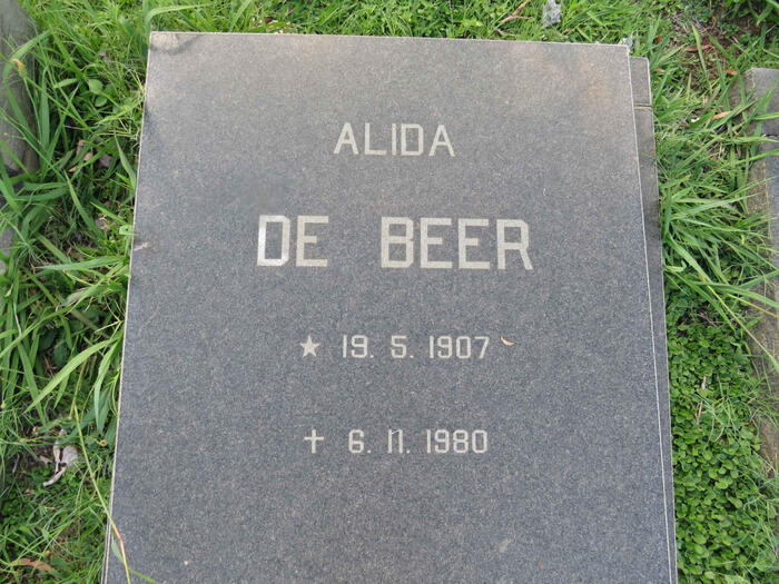 BEER Alida, de 1907-1980