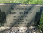 PREEZ Andre, du 1945-1945
