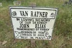 RAYNER John Elias, van 1938-2009