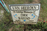 HEERDEN Dirk Barend, van 1937-2008