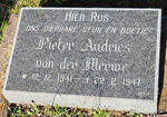 MERWE Pieter Andries, van der 1941-1947