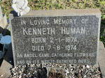 HUMAN Kenneth 1974-1974
