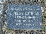 LOTHIAN Dudley 1946-2015