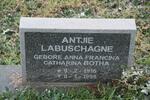 LABUSCHAGNE Anna Francina Catharina nee BOTHA 1916-1998