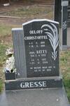 GRESSE Oeloff Christoffel 1909-1999 & C.M. ROSE 1913-2008