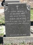 DEACON Nora 1899-1967