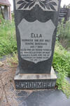 SCHOOMBEE Ella voorheen VAN DER WALT nee DUVENHAGE 1861-1969