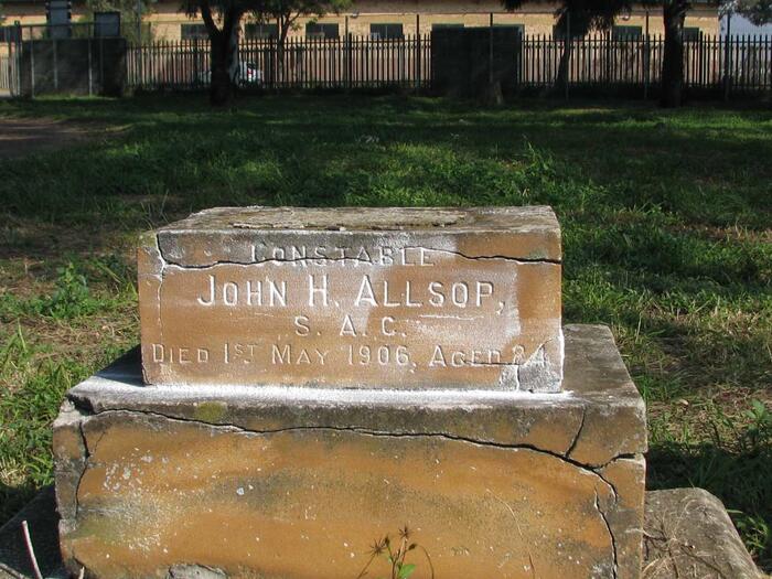 ALLSOP John H. -1906