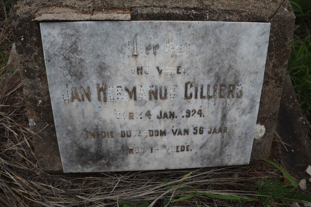 CILLIERS Jan Hermanus -1924