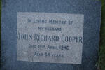 COOPER John Richard -1946