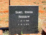 ROSSOUW Daniel Hendrik 1890-1974