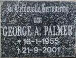 PALMER George A. 1955-2001