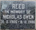 REED Nicholas Owen 1986-1986