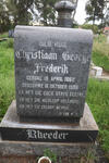 RHEEDER Christiaan George Frederik 1862-1936