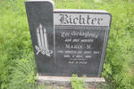 RICHTER Maria M. nee RICHTER 1894-1968