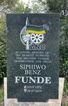 FUNDE Siphiwo Benz 1972-2019
