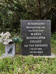 SWART Maria Magdalena nee VAN HEERDEN 1914-2004