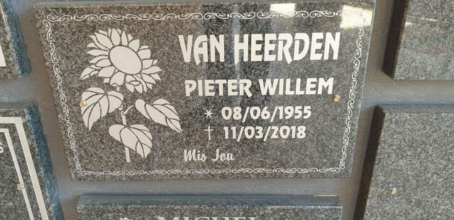 HEERDEN Pieter Willem, van 1955-2018