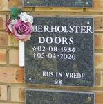 OBERHOLSTER Doors 1934-2020