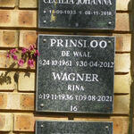 PRINSLOO De Waal 1961-2012 :: WAGNER Rina 1936-2021