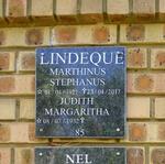 LINDEQUE Marthinus Stephanus 1927-2017 & Judith Margaritha 1932-
