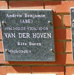 HOOVEN Andrew Benjamin, van der 1943-2014 & Rita Buren 1945-