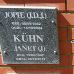 KÜHN J.D.J. 1942-2004 & Janet 1947-2012