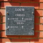 LOUW Christo 1948-2008 & Wilma 1949-