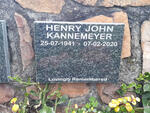 KANNEMEYER Henry John 1941-2020