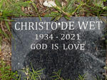 WET Christopher, de 1934-2021