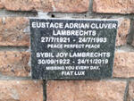 LAMBRECHTS Eustace Adrian Cluver 1921-1993 & Sybil Joy 1922-2019