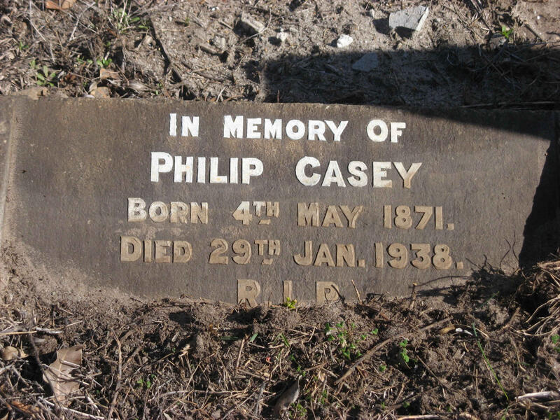 CASEY Philip 1871-1938