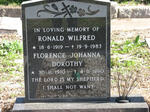 ? Ronald Wilfred 1919-1983 & Florence Johanna Dorothy 1910-1990