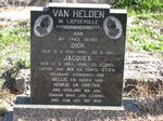 HELDEN Dick, van 1941-1981 :: HELDEN Jacques, van 1947-1983