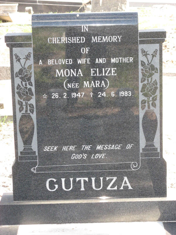 GUTUZA Mona Elize 1947-1983