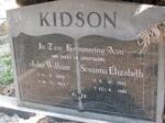 KIDSON John William 1894-1983 & Susanna Elizabeth 1905-1999