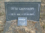 GROSSKOPF Otto 1891-1960 & Marietjie 1895-1991
