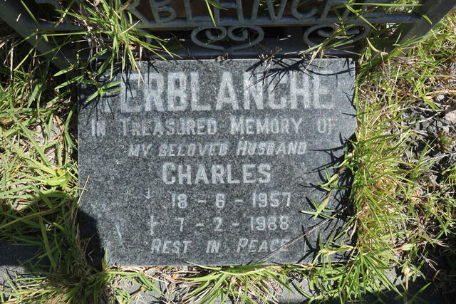 TERBLANCHE Charles 1957-1988