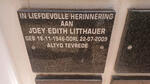 LITTHAUER Joey Edith 1946-2009