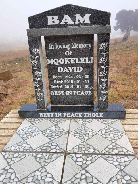 BAM Mqokeleli David 1964-2019