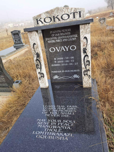 KOKOTI Ovayo 2004-2019