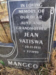 MANCO Jean Vatiswa 1911-1995