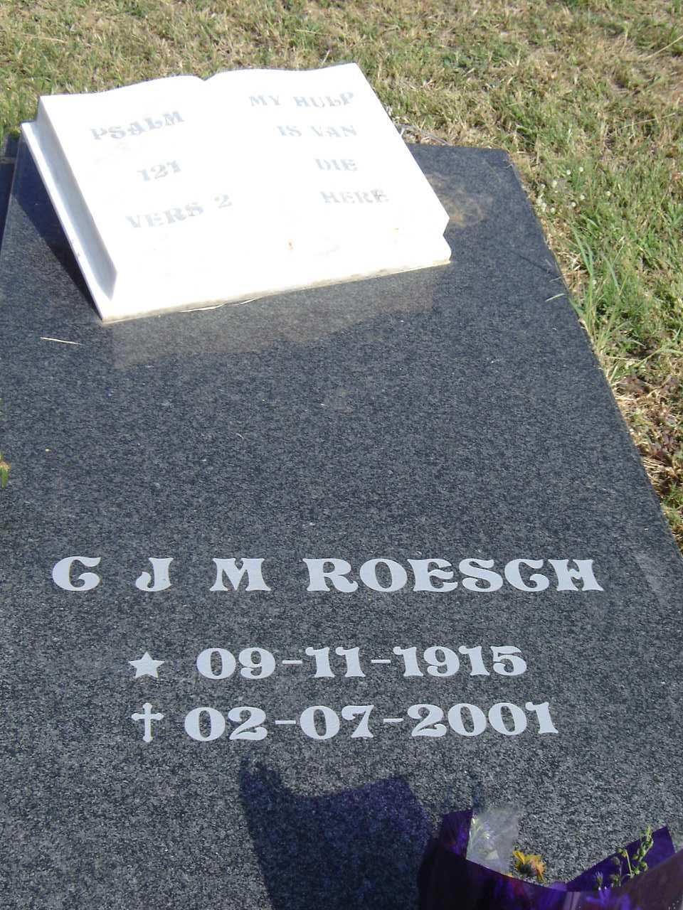 ROESCH G.J.M. 1915-2001