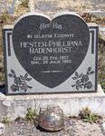 BADENHORST Hester Phillipina 1907-1960