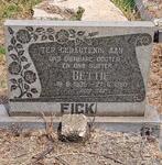 FICK Bettie 1935-1980