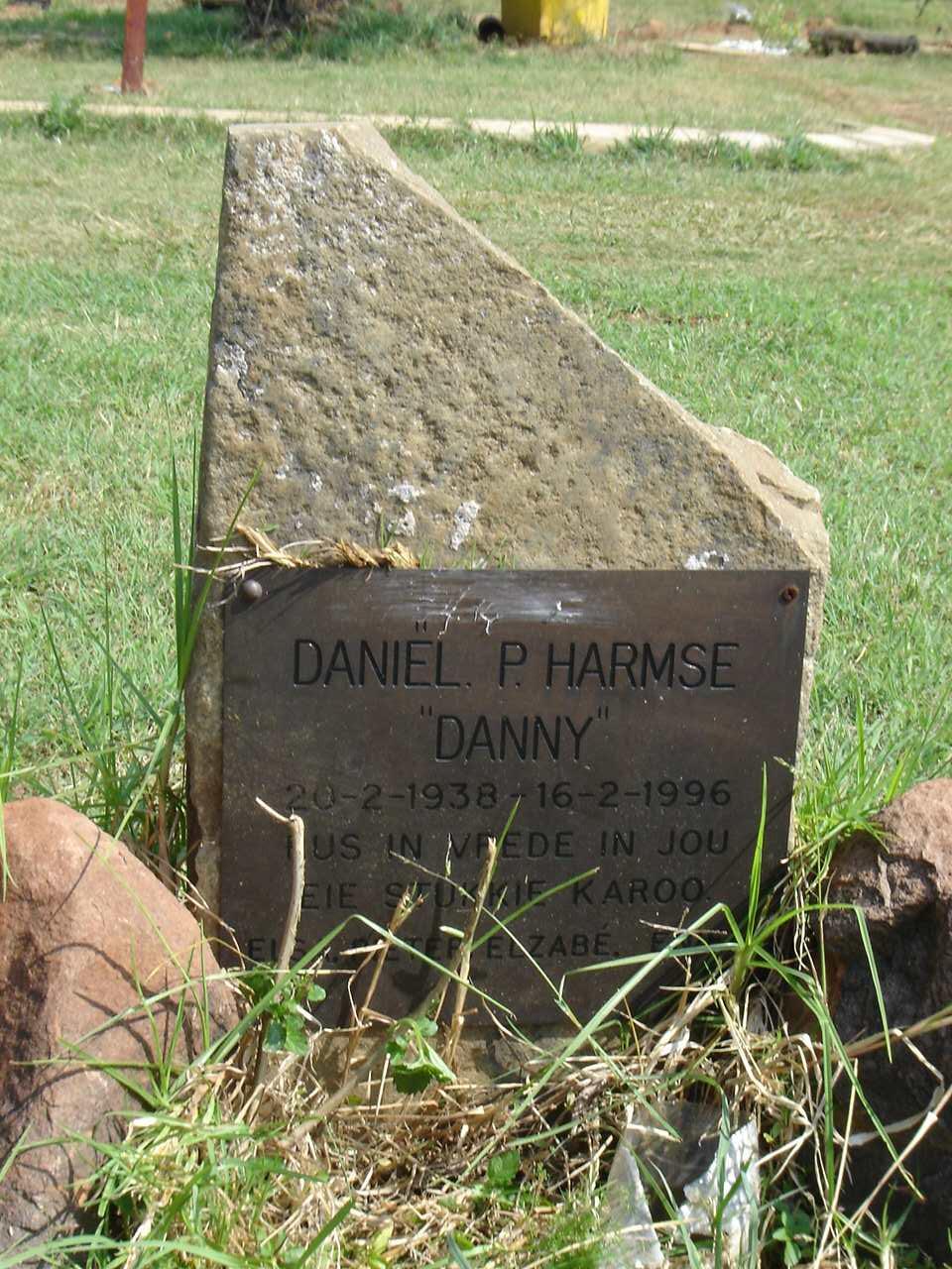 HARMSE Daniel P. 1938-1996