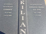 KILIAN Corrie 1922-1999 & Johanna Maria GILJEIN 1923-2004